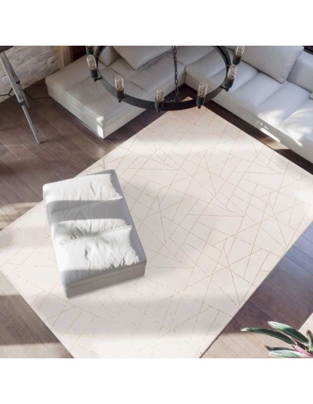 tappeto Padova 125 crema oro