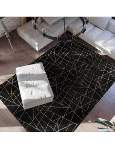 tappeto Padova 125 oro nero 2