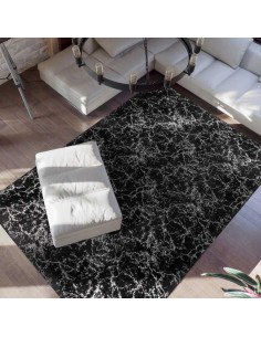 tappeto Padova 225 argento nero 2