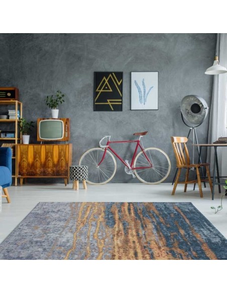tappeto Trieste 300 beige blu