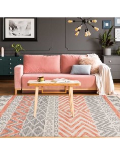 tappeto Perugia 100 grigio albicocca 2