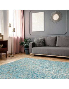 tappeto Foggia 100 turchese oro 2