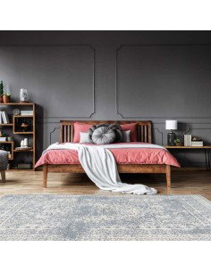 tappeto Bergamo 400 crema blu 2