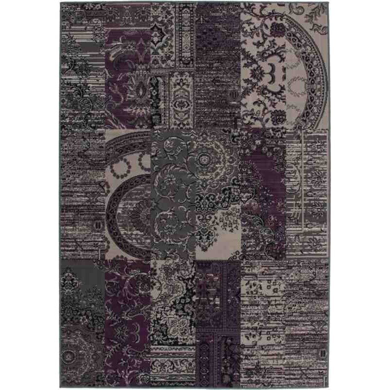 tappeto patchwork Sona 2096 argento