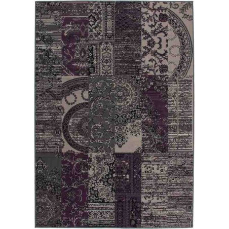 tappeto patchwork Sona 2096 argento