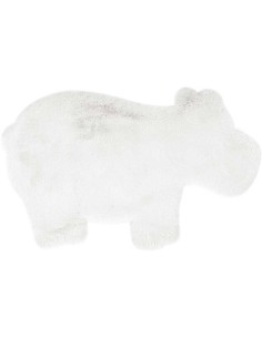 tappeto Paese dei Balocchi Ippopotamo bianco