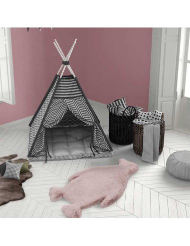 tappeto Paese dei Balocchi Pinguino rosa