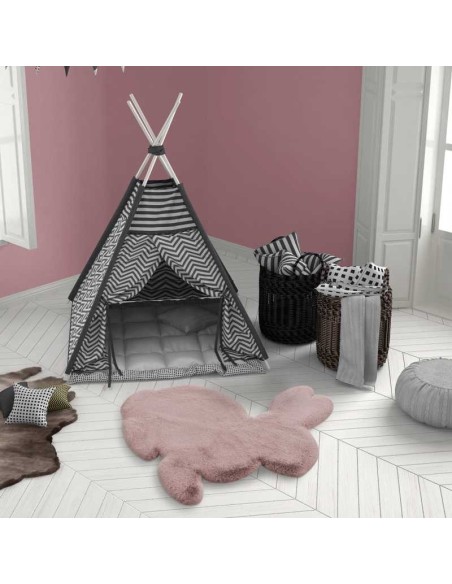 tappeto Paese dei Balocchi Coniglio rosa