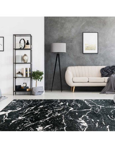 tappeto Corigliano 1325 bianco e nero