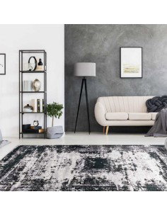 tappeto Asti 625 bianco e nero 2