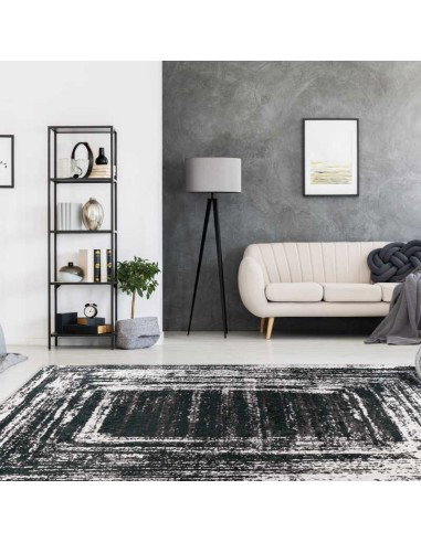 tappeto Asti 725 bianco e nero