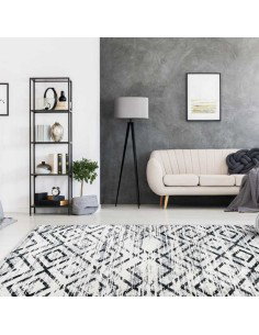 tappeto Aprilia 42 bianco e nero 2