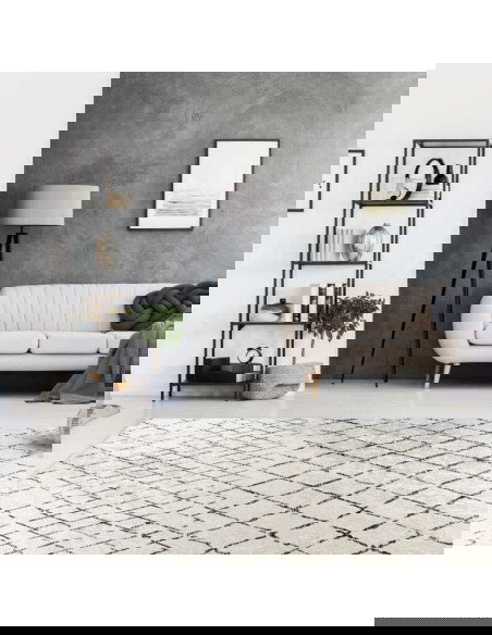 tappeto Aprilia 52 avorio nero grigio