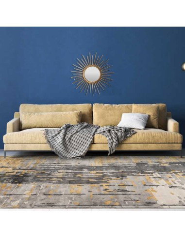 tappeto Cremona 225 grigio blu oro