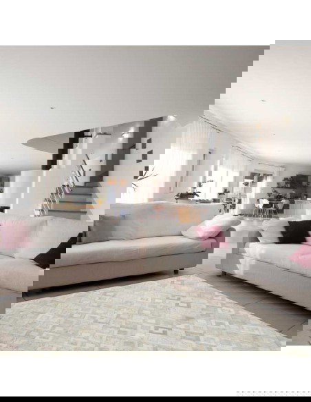 tappeto Carpi 110 grigio argento