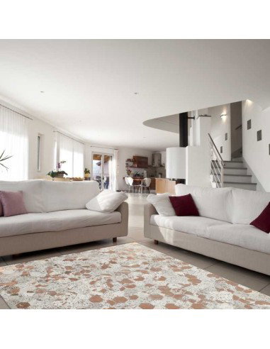 tappeto Carpi 210 avorio cromo