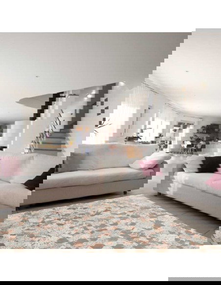 tappeto Carpi 210 avorio cromo