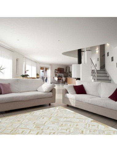 tappeto Carpi 410 avorio oro