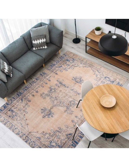 tappeto Potenza 8406 blu