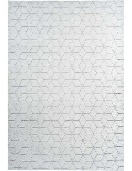 tappeto Viterbo 125 bianco grigio blu