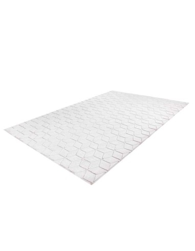 tappeto Viterbo 125 rosa bianco
