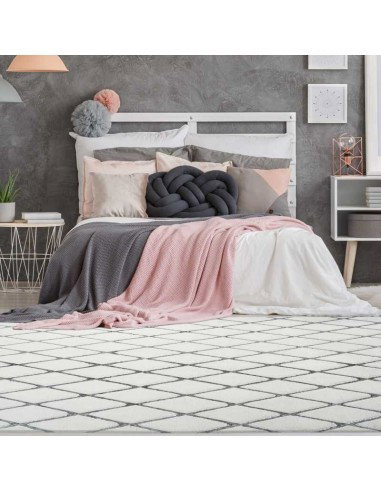 tappeto Viterbo 225 bianco antracite