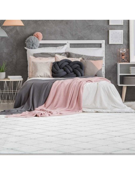 tappeto Viterbo 225 bianco grigio blu