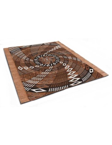 tappeto Bogolan BO 004 505 marrone
