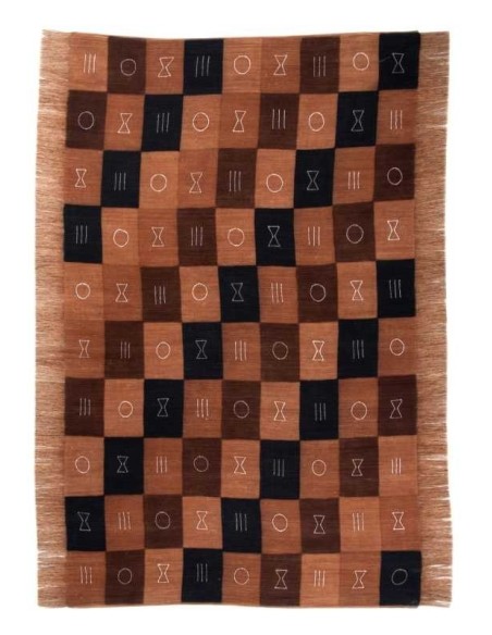 tappeto Bogolan BO 007 454 terra multi