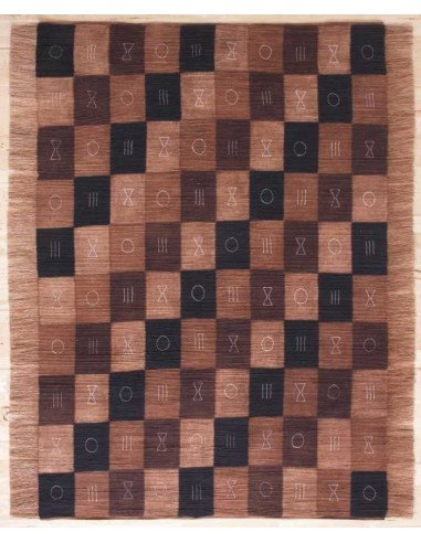 tappeto Bogolan BO 007 454 terra multi
