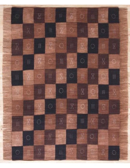 tappeto Bogolan BO 007 454 terra multi