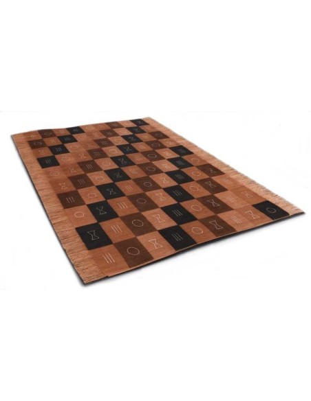 tappeto Bogolan BO 007 454 terra multi