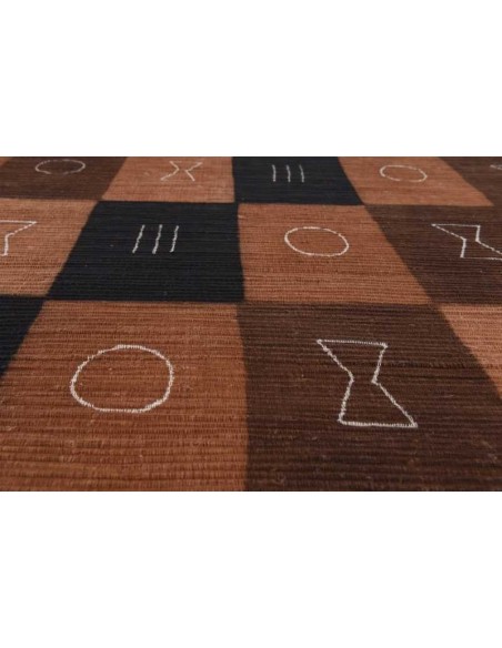 tappeto Bogolan BO 007 454 terra multi