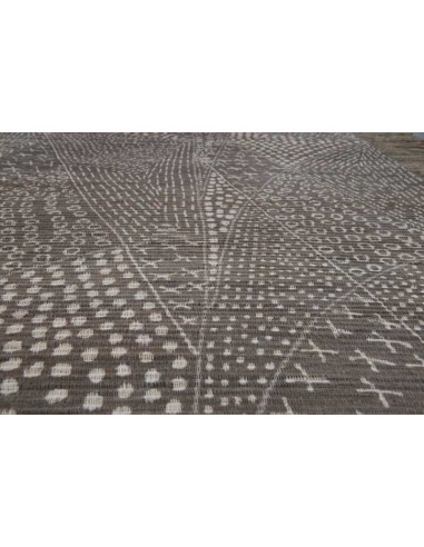 tappeto Bogolan BO 008 650 grigio