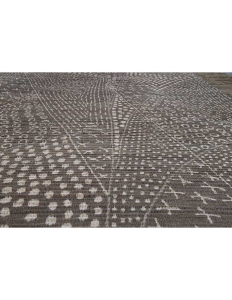 tappeto Bogolan BO 008 650 grigio