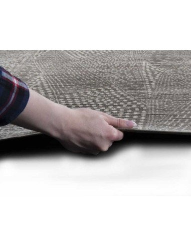 tappeto Bogolan BO 008 650 grigio