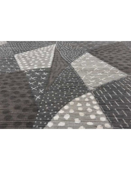 tappeto Bogolan BO 008 655 grigio multi
