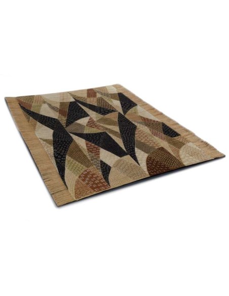 tappeto Bogolan BO 008 855 yellow multi