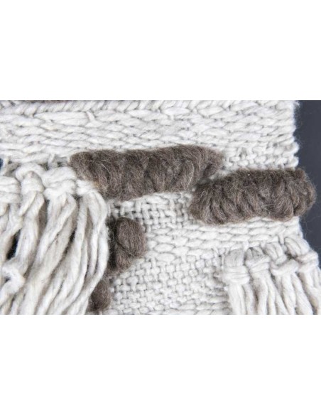 tappeto KNOTS OF LOVE wallart 650 grigio