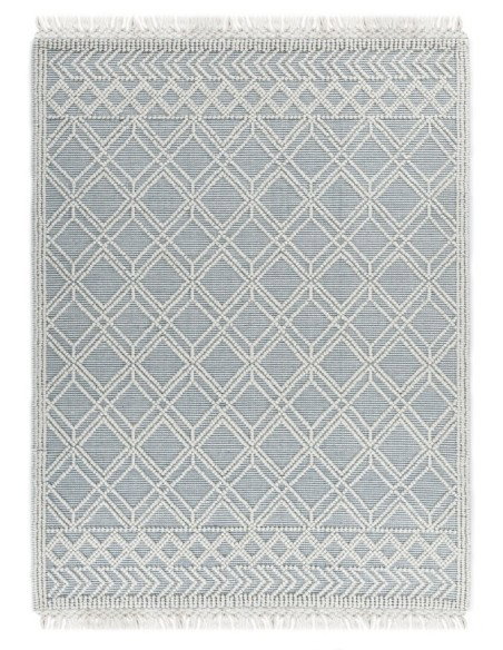 tappeto Colorosso Macrame Four 700 blu