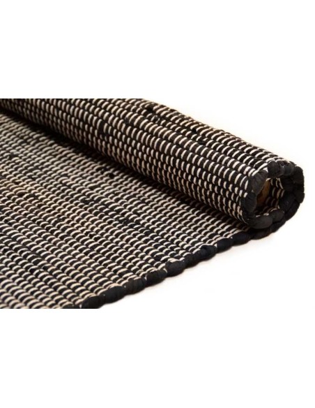 tappeto Cotton Colors UNI 610 nero multi