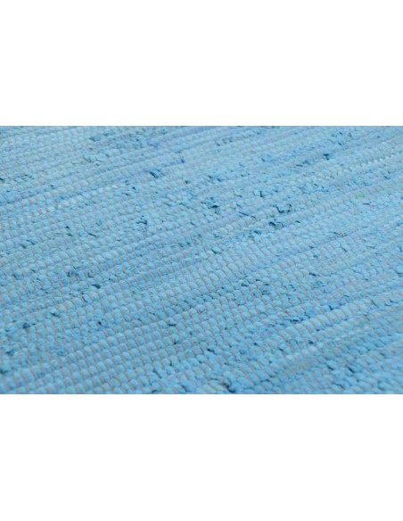 tappeto Cotton Colors UNI 720 turchese