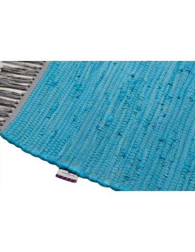 tappeto Cotton Colors UNI 720 turchese