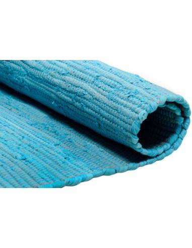 tappeto Cotton Colors UNI 720 turchese