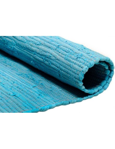 tappeto Cotton Colors UNI 720 turchese