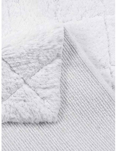 tappeto Cotton Pattern Diamond 101 bianco