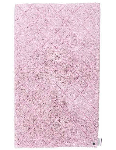 tappeto Cotton Pattern Diamond 250 rosa