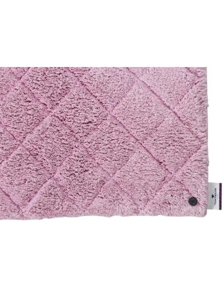 tappeto Cotton Pattern Diamond 250 rosa