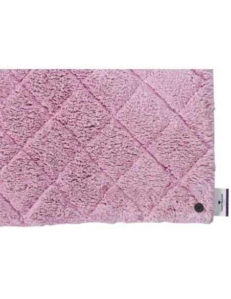 tappeto Cotton Pattern Diamond 250 rosa