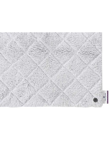 tappeto Cotton Pattern Diamond 641 argento